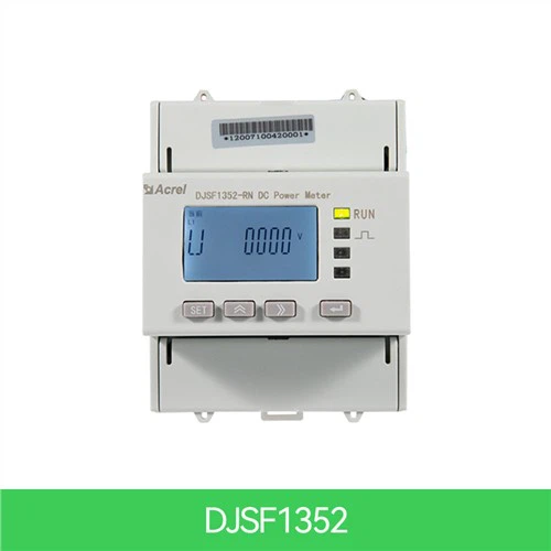 DC Din Релса Метър